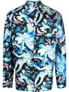 Marni Illustration-print Silk Shirt