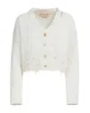 Marni Inspired Mini Sweater In White