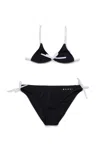 Marni Logo-print Bikini In Black