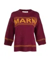 Marni Wool Knitwear In Red