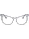 Marni Isamu Cat-eye Glasses In 中性色