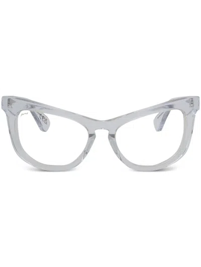 Marni Isamu Cat-eye Glasses In 中性色
