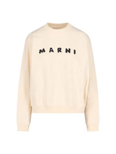 MARNI LOGO CREWNECK SWEATSHIRT