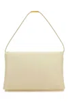 Marni Women Ivory Leather Prisma Shoulder Bag