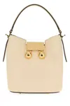 Marni Ivory Trunkaroo Bucket Bag In White