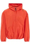 Marni Hooded Jacket With Elasticated Hem And Side Pockets