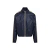 Marni Zip-up Leather Jacket In Black