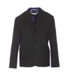 Marni Patchwork Blazer In Green