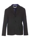 Marni Patchwork Blazer In Green