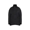 Marni Black Front Zipped Nylon Jacket In Black