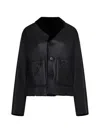 Marni Black Reversible Shearling Jacket In Black