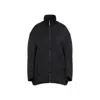 Marni Black Front Zipped Nylon Jacket In Black