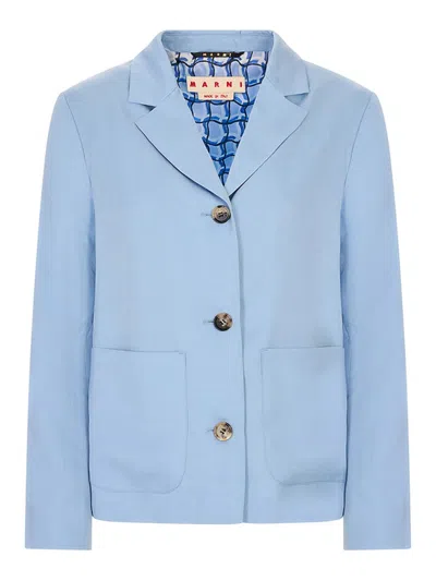 Marni Jacket In Blue