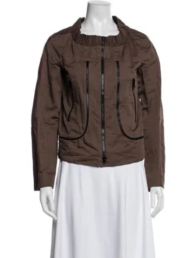 Pre-owned Marni Jacket In Brown