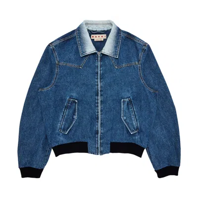 Pre-owned Marni Jacket 'denim' | Blue | Men's Size 54