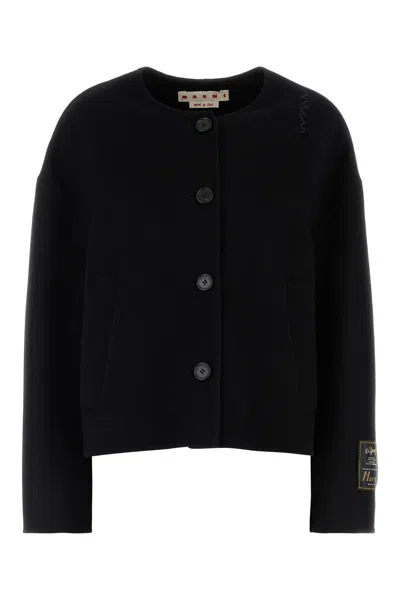 Marni Jacket Gima0284ksutwa21 00n99 In Black