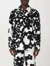 Marni 'floral Bloom' Jacket With Front Pockets In White