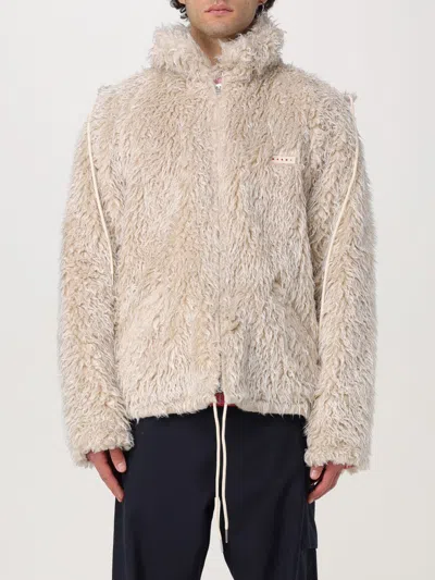 MARNI JACKET MARNI MEN COLOR YELLOW CREAM,412067090