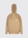 Marni Hooded Zip-up Jacket In Brown