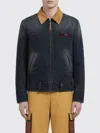 Marni Canvas Jacket In Multi