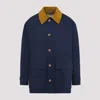 Marni Parka In Gabardine De Coton In Blue