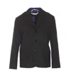 Marni Patchwork Blazer In Green