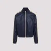 Marni Zip-up Leather Jacket In Black