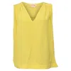 Marni Jacquard Ruched Top In Yellow Viscose In Yellow