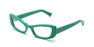Marni Jarbek Green Be7 Men's Glasses Green Size 55 - Free Lenses - Blue Light Block Available