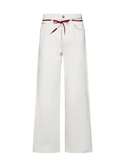 Marni Jeans In Bianco