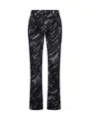 Marni Crayon Flock Stretch Denim Jeans In Black