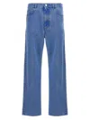 Marni Straight Leg Organic Denim Jeans In Blue