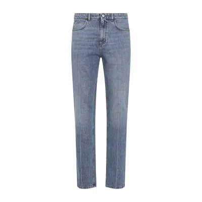 Marni Washed Bull Denim 5-pocket In Blue