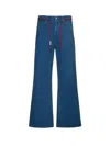 Marni Flared Trousers In Blue