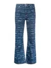Marni Jeans With Logo In Light Wash