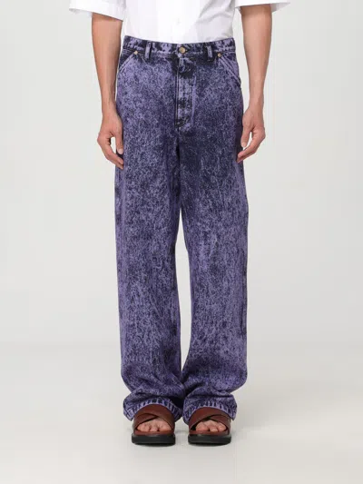 MARNI JEANS MARNI MEN COLOR BLUE,F39623009