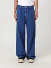Marni Straight Leg Organic Denim Jeans In Ocean