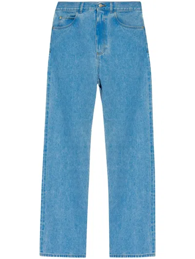 MARNI JEANS WITH APPLIQUÉ