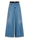 Marni Jeans With Appliqué In Blue