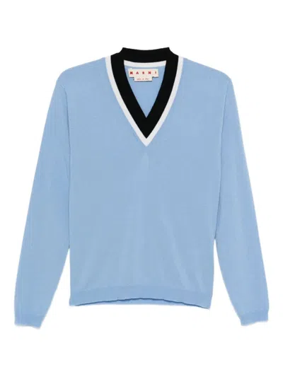 Marni Jersey In Blue
