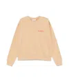 Marni Jersey-texture Sweatshirt In Nude