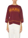 Marni Wool Knitwear In Red
