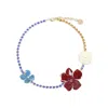 Marni Flower Necklace In Multi