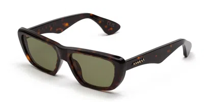 Marni Jimura Dark Havana J2z Men's Sunglasses Tortoiseshell Size 56 In Dark Tortoise