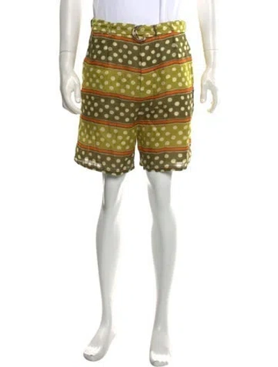 Pre-owned Marni Jogger Shorts W/ Tags In Yellow