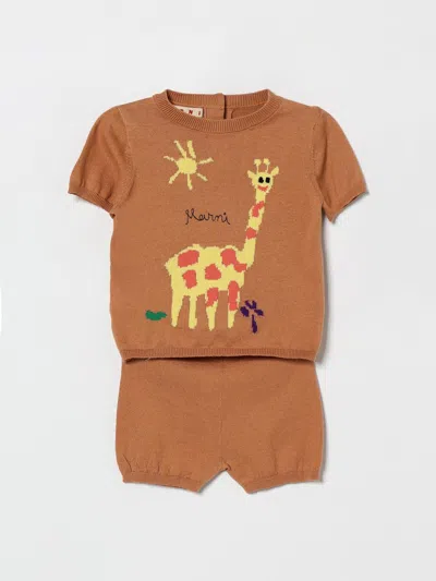 Marni Babies' Tracksuit Kids  In Brown