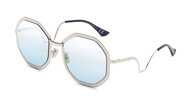 Marni Kamiora Mine Oro 3td Men's Sunglasses Silver Size 58