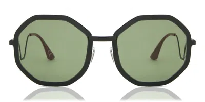 Marni Kamiora Mine Oro Hp9 Men's Sunglasses Black Size 58