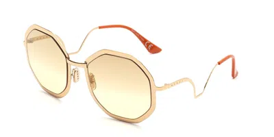 Marni Kamiora Mine Oro Sjp Men's Sunglasses Gold Size 58