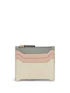Marni Logo-debossed Cardholder In Nude